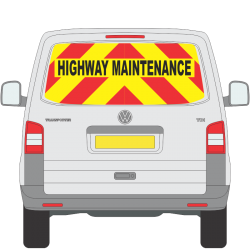 VW Transporter 2009 on Tailgate Window Panel (VTRA010)